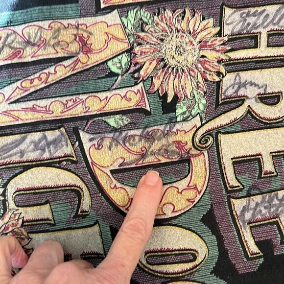 NWOT Authentic Vintage autographed Three Dog Night T-shirt GVC never worn - Picture 10 of 11